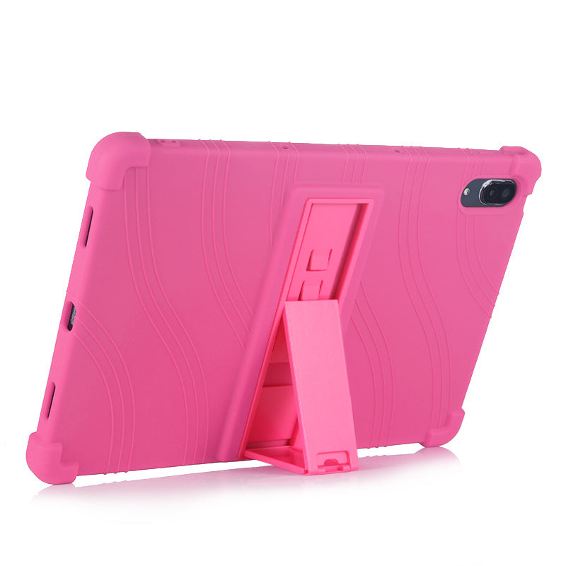 For Lenovo Tab P11 Pro (2020) TB-J706F Anti-Slip Silicone Protective Skin Shockproof Tablet Cover with PC Kickstand For Lenovo Tab P11 Pro (2020) TB-J706F Anti-Slip Silicone Protective Skin Shockproof Tablet Cover with PC Kickstand